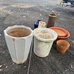 無料　植木鉢　花瓶など全てまとめての画像