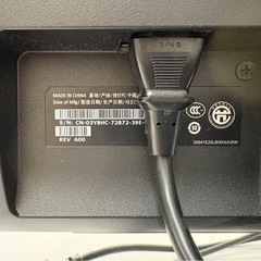 DELL 23インチ　　モニターケーブル付き、電源ケーブル付きの画像