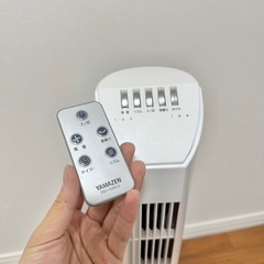 縦型 扇風機 動作確認済みの画像