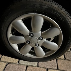 ラパン　アルミホイール　タイヤセット　155/65R14の画像