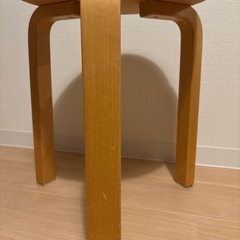カーリーバーチ　artek スツール　の画像