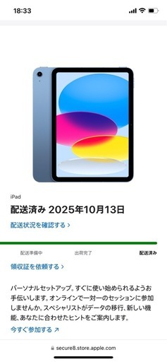 新品未開封　11インチ iPad A16 128GB（第11世代） Wi-Fi ブルー