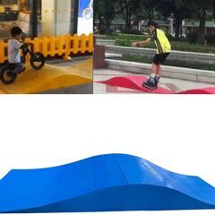 スケートボード スケボー ランプ ジャンプ台 子供用 キッズ 初心者 練習台 セット BMX スロープ 障害物 ジャンプ スモールランプ 練習用の画像