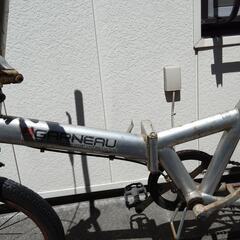 折りたたみ自転車 20インチの画像