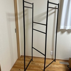 衣装掛け　洗濯物干しの画像