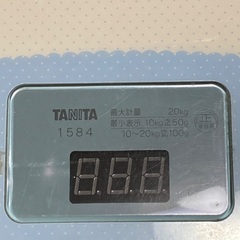 タニタ　ベビースケール(赤ちゃん用体重計)の画像