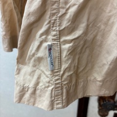 ⭕️超美品⭕️ Moncler モンクレールメンズ　シワ加工ラメ　ジャケット　希少色　 ※もともとシワ加工が施されています  【サイズ】　表記 1 （Mサイズ） 
の画像