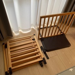 【取引中】日本育児 おくだけとおせんぼ スマートワイドWoodyの画像