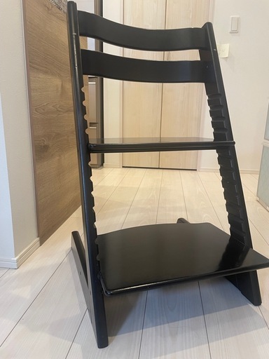 Stokke(ストッケ) トリップトラップ ベビーチェア ハイチェア ブラック
