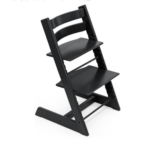 Stokke(ストッケ) トリップトラップ ベビーチェア ハイチェア ブラック