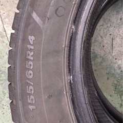 2022年 VRX3 155/65r14 スタッドレス　2本の画像