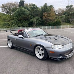 ロードスター NB 6c MT車　カスタム　車検ほぼ満タン！　滋賀県の画像