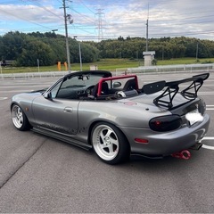 ロードスター NB 6c MT車　カスタム　車検ほぼ満タン！　滋賀県の画像
