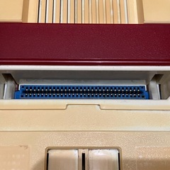 【ジャンク】任天堂　ファミリーコンピュータ 本体②　ＡＣアダプター付　 ファミコンの画像