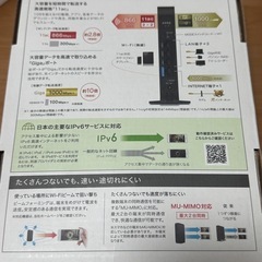 バッファロー　WiFiルーター　BUFFALO WSR-1166DHPL/Nの画像
