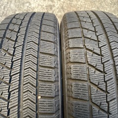 1001-3）軽自動車全般14インチアルミスタッドレス155/65R14ブリヂストンVRX中古4本セット！中古良品の画像