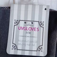 UVグローブ メッシュ手袋 黒の画像