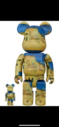 BE@RBRICK × Van Gogh Museum The Yellow House (The Street) 100% & 40