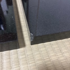 黒御影石 厚さ3cm 2枚 オーディオボード スピーカーすたんどスタンドの画像