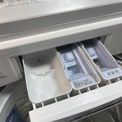 Panasonic 7.0kg 簡易乾燥付 洗濯機 NA-FA70H7 2019年製 動作確認済 中古の画像