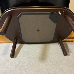 楕円こたつ・本体・フラットヒーター／ダーク無印良品　ブラウン型番：ＭＫＴ‐１２０８Ｖ／ＤＢの画像