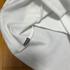 トップス　白　SHIEN  1の画像