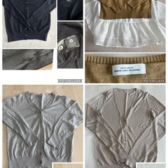 美品ユニクロレディース ニットトップスパンツセット 11点の画像