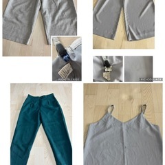 美品ユニクロレディース ニットトップスパンツセット 11点の画像