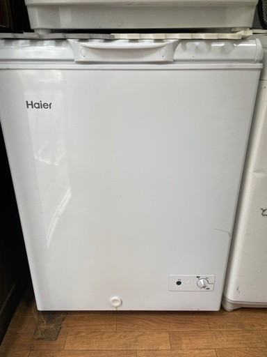 ハイアール　冷凍庫(ストッカー　中古142l