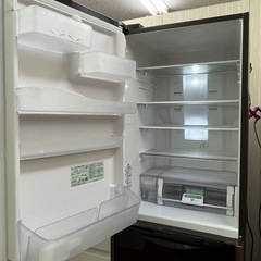 #20 激安3ドア!! 左開き!! 自動製氷 HITACHI 2015年  365L R-S3700FVL(XT) ノンフロン冷凍冷蔵庫の画像