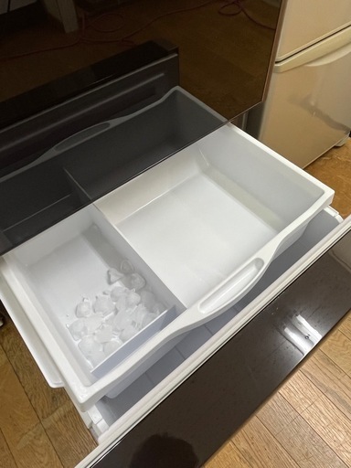 #20 激安3ドア!! 左開き!! 自動製氷 HITACHI 2015年  365L R-S3700FVL(XT) ノンフロン冷凍冷蔵庫