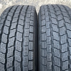 1001-4）軽トラ軽バン12インチスタッドレス145/80R12ヨコハマアイスガード中古4本セット！軽貨物車！の画像