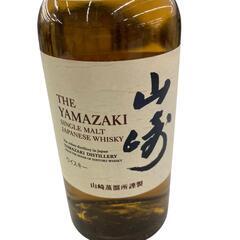186000 SUNTORY　サントリー　山崎　シングルモルト　180㎖ [250911HM210041]の画像