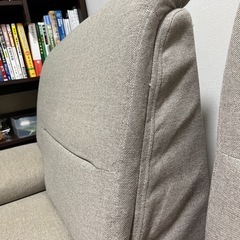 コーナーローソファ布張りタイプ の画像