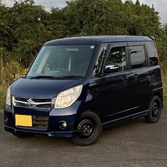 【車検付‼️】パレット 4WD ターボ H21 ネイビー …