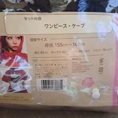 ハロウィンコスプレにいかがでしょうか？の画像
