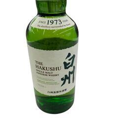186000 SUNTORY　サントリー　白州　シングルモルト　180㎖ [250911HM210042]の画像