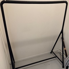 IKEA 
TURBO/洋服ラック/ブラック(サイズ117×59cm)の画像