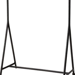 IKEA 
TURBO/洋服ラック/ブラック(サイズ117×59cm)の画像