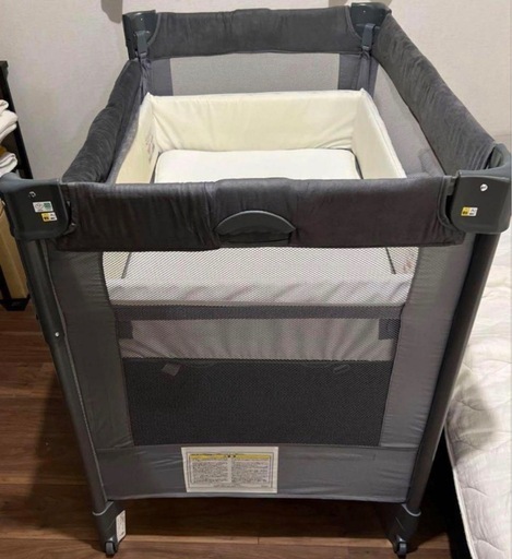 アップリカ Aprica ココネルエアープラス グレー ベビーサークル