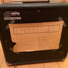 ジャンク ギターアンプ FENDER Japan 15Wの画像
