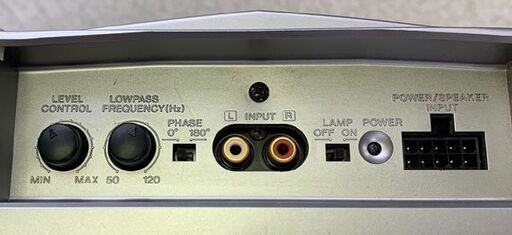 ジャンク品 KENWOOD KSC-SW2000 TUNE UP SUB WOOFER 動作未確認 ケンウッド アンプ内蔵型サブウーハー 札幌市 北区 屯田店