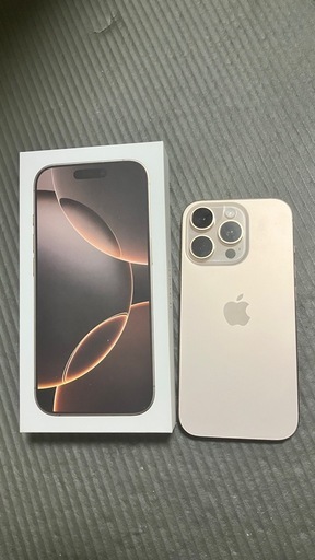 【美品】iPhone 16pro 256GB デザートチタニウム
