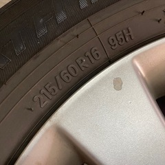 ホンダ ヴェゼル 純正 16インチ アルミホイール＆TOYO  215/60R16 4本セットの画像