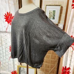 INED(イネド) とろみのある艶やか質感のゆるりトップス、いかがでしょうか？の画像