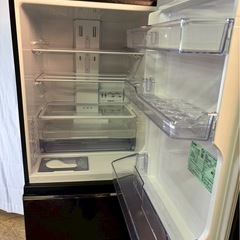 【保証6ヶ月！】三菱 3ドア冷蔵庫 MR-CX33C-BR 2018年製 330L 右開きの画像