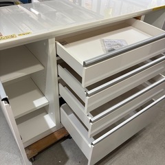 配送可【ニトリ】【キッチンカウンター】★ クリーニング済 【管理番号11310】桒の画像