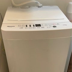 【取引者決定】美品 洗濯機　2020年製の画像
