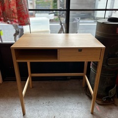 IKEA デスク・ドレッサー竹製(買値19,990円)の画像