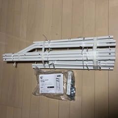 【府中市四谷引取り】アイリスオーヤマ ランドリーラック　LR-155V ホワイト 【美品】の画像